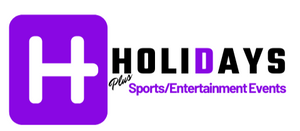 Holiday Plus Sports/Entertainment Events (NEW VERSION RELEASED SOON!)